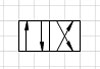 Darstellung eines 4/2 Wegeventils mit einem Visio Shape