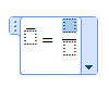 Markieren eines Kästchens im Word Formeleditor für weitere Auswahl