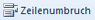 Zeilenumbruch Button im Excel Menü